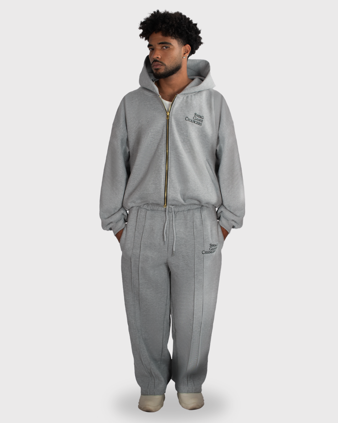 Conjunto Baggy Plomo