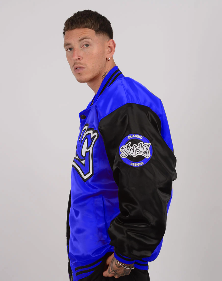 Bomber Jacket Classic Azul