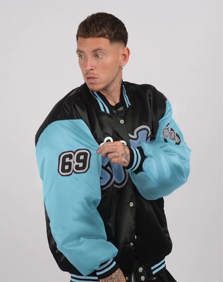 Bomber Jacket Classic Celeste