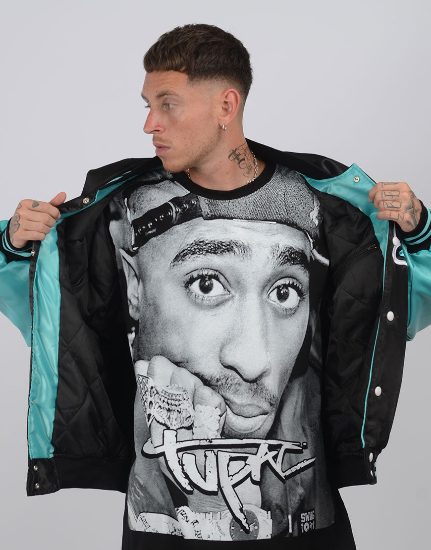 Bomber Jacket Classic Cyan Swag