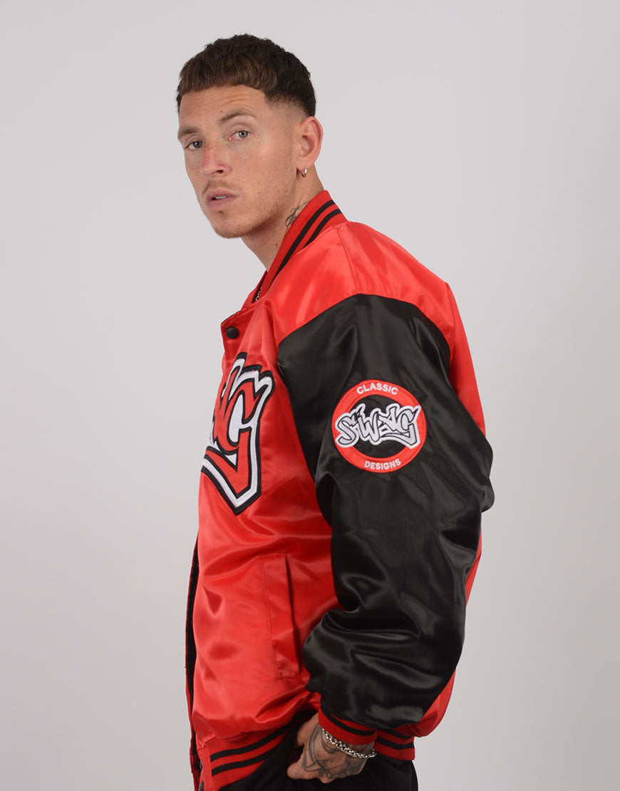 Bomber Jacket Classic Red Swag