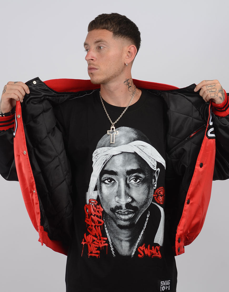 Bomber Jacket Classic Red Swag