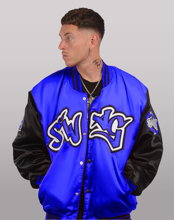 Bomber Jacket Classic Azul