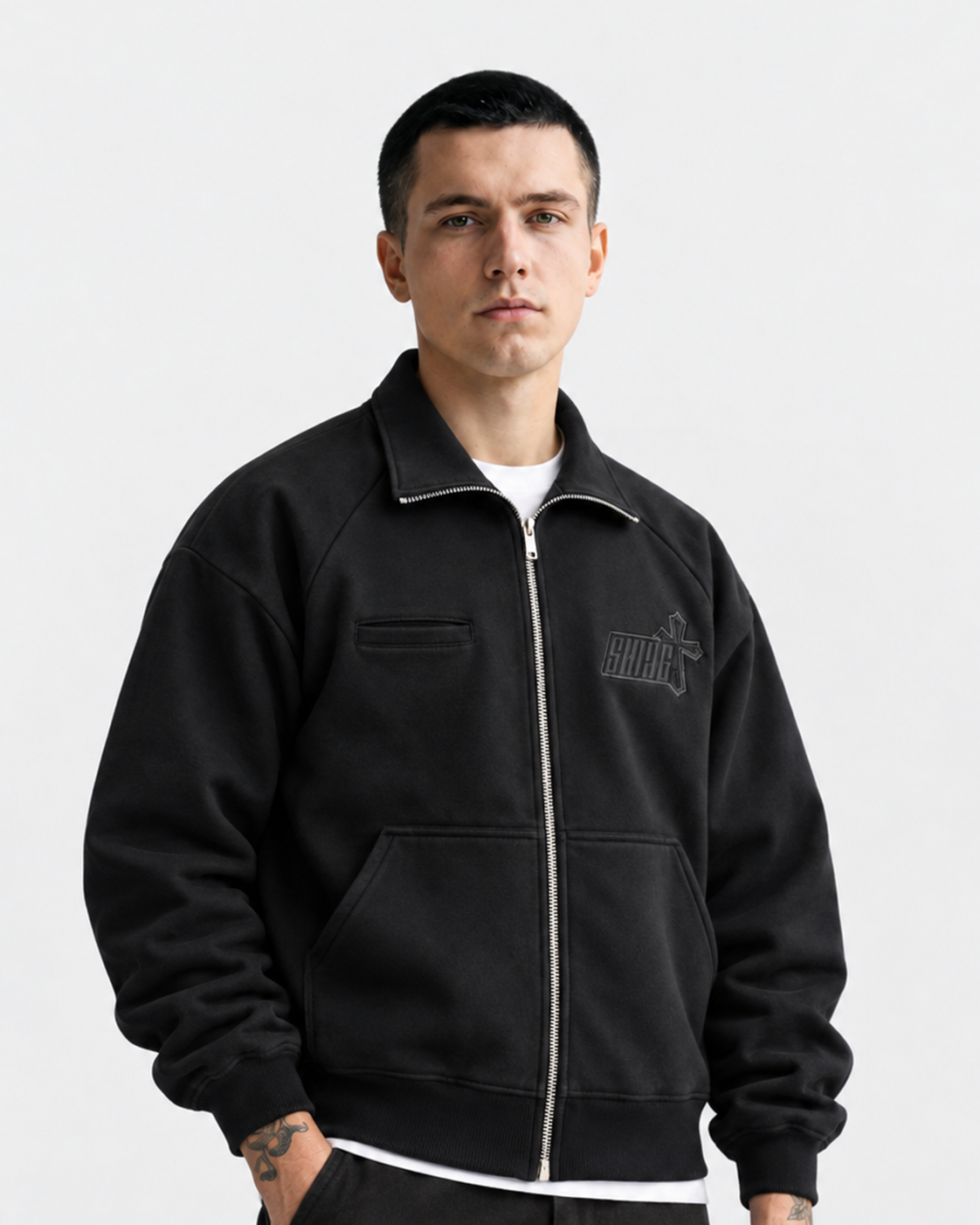 Track Jacket Negro