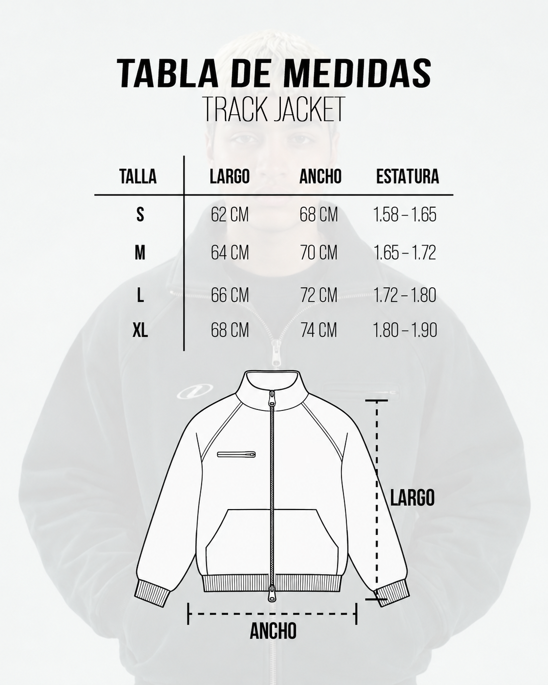 Track Jacket Negro