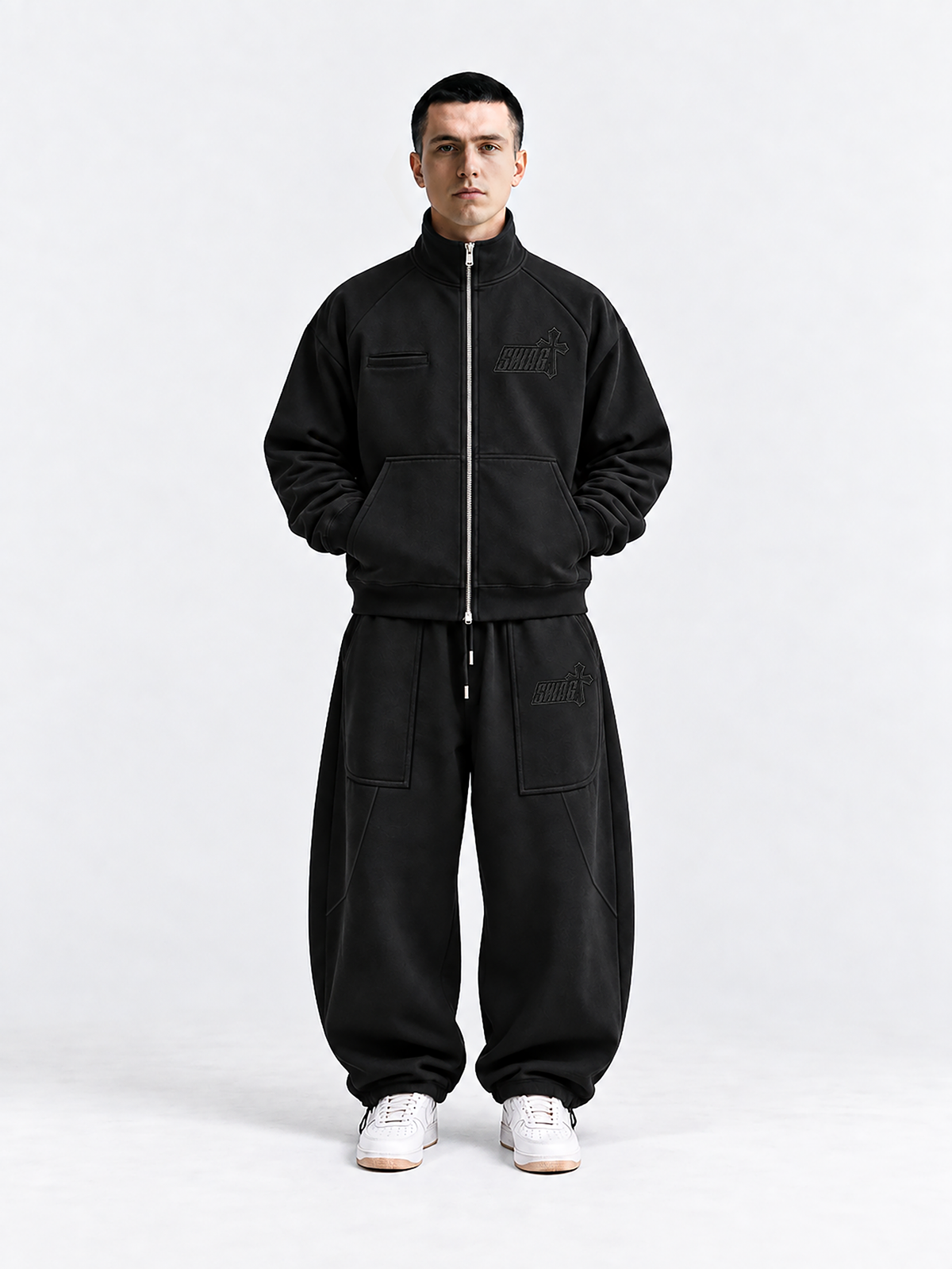 Track Jacket Negro