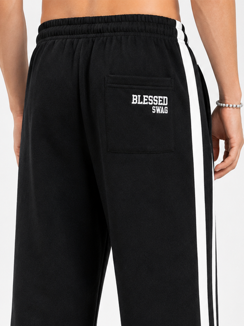Buzo Baggy Franja Blanca