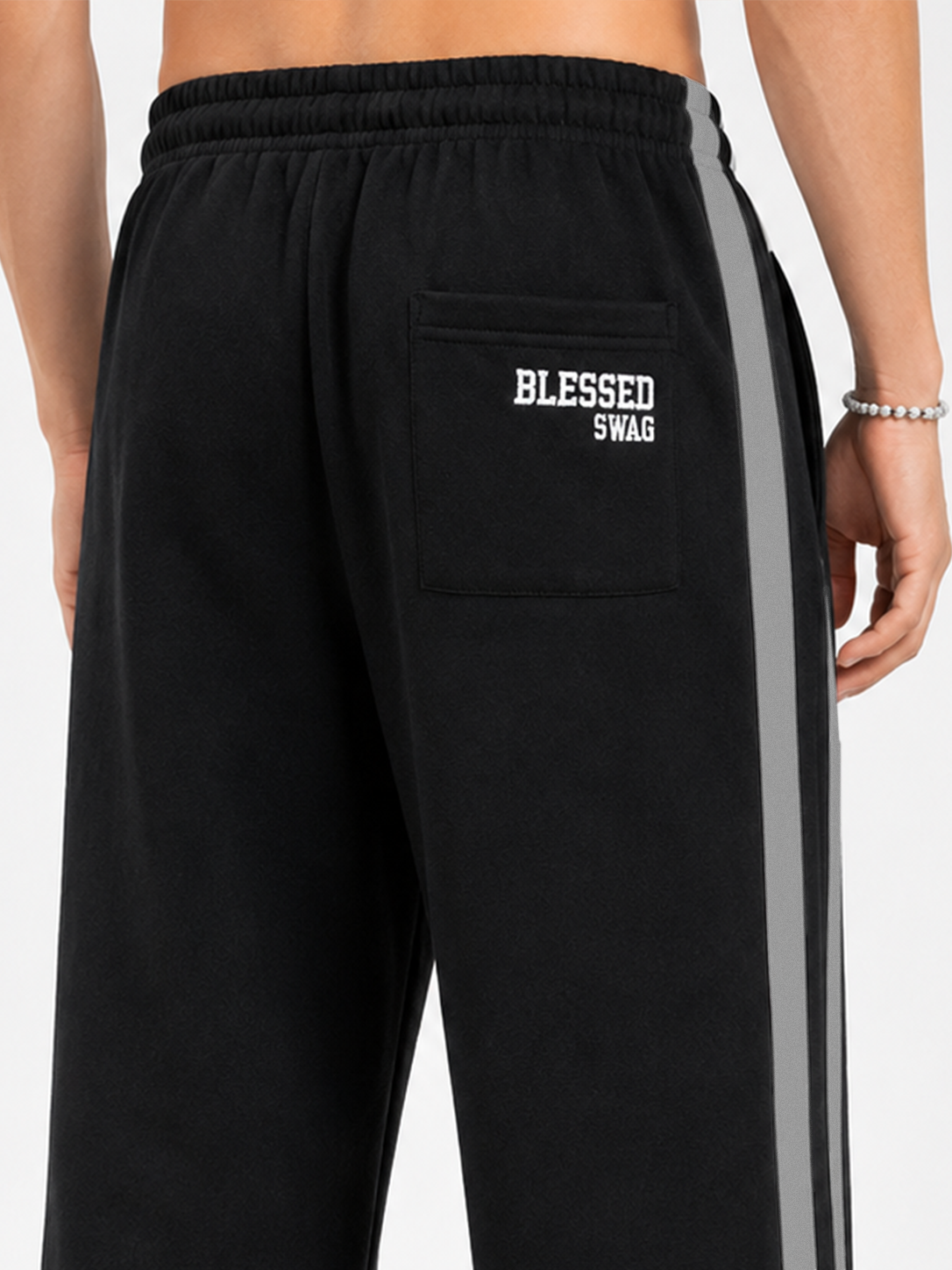 Buzo Baggy Franja Ploma