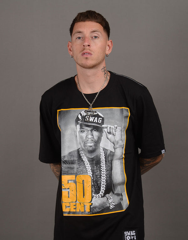 T-Shirt 50 Cent Yellow Swag