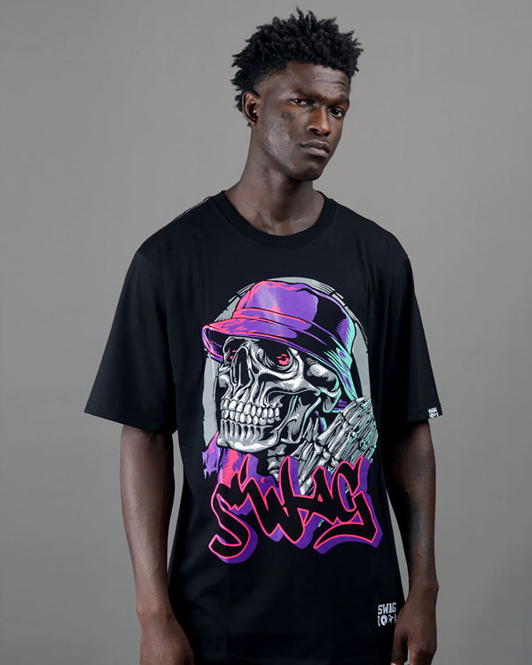 T-Shirt Bucket Skull Swag