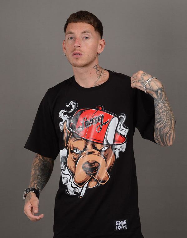 T-Shirt Capped Pitbull Swag