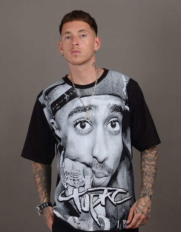 T-Shirt Tupac Grey Swag